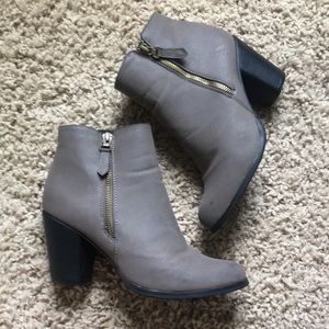 Grey Booties